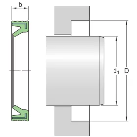 G 20X26X4 SKF