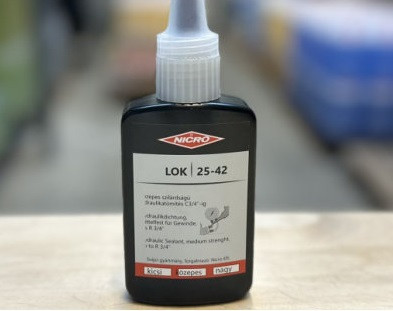 NICRO LOK 25-42 50 ml  Közepes szil. csőmenet- és hidraulika tö